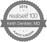 Logo for RealSelf Top Doctor Award